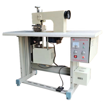 High quality and stable performance ultrasonic coaster embossing and thermal bonding machine